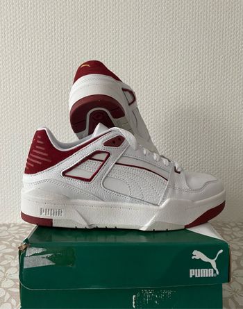 Sneakers Slipstream invdr Puma - Blanc  & Rouge  - Pointure 40,5 or 8 US
