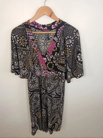 C27 robe imprimé Custo T3