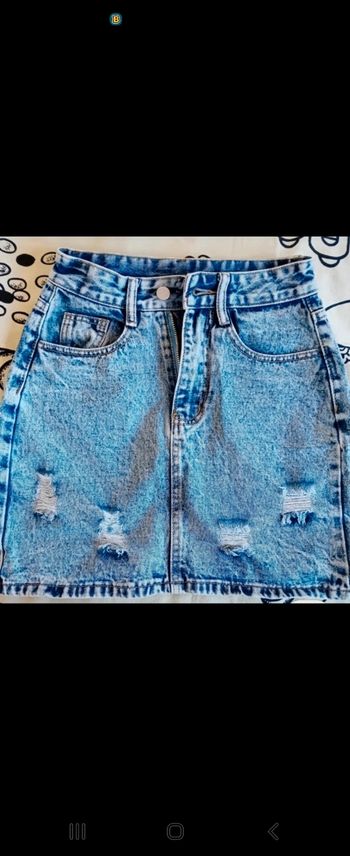 Jupe en jean