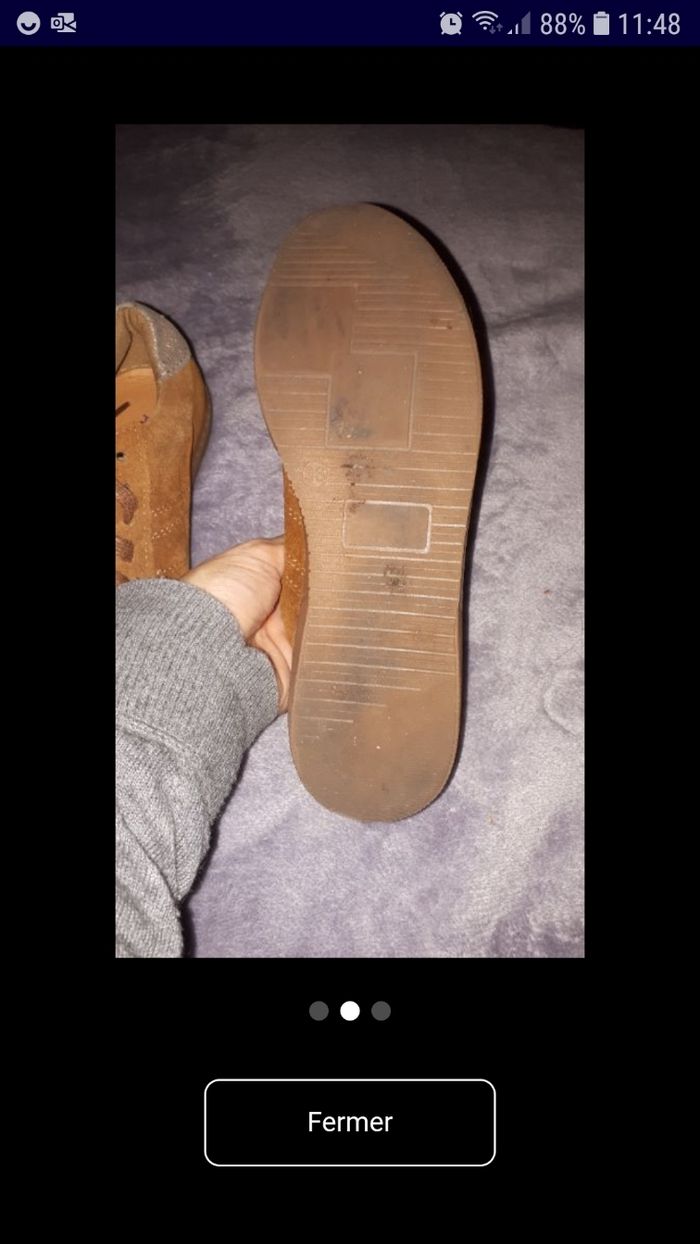 Basket André en daim - photo numéro 2