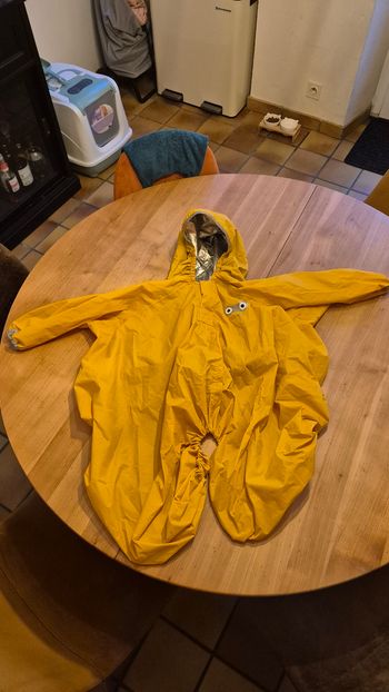 Cape de pluie / poncho vélo Rainette