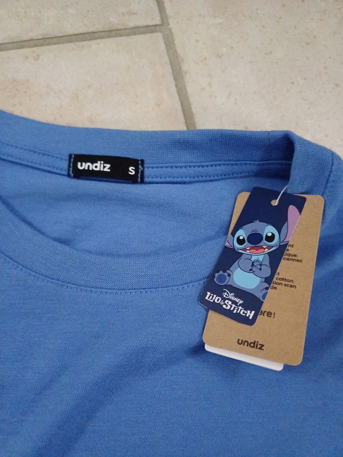 Pyjashort neuf Taille s undiz disney stitch - photo numéro 3