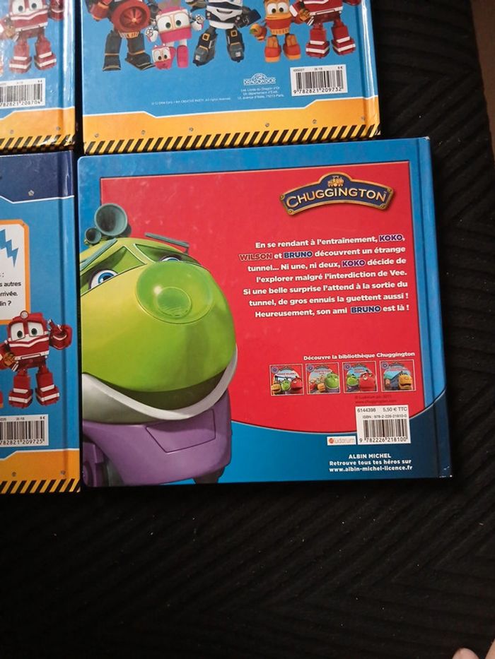 Livre robot trains ou chuchinggton - photo numéro 6