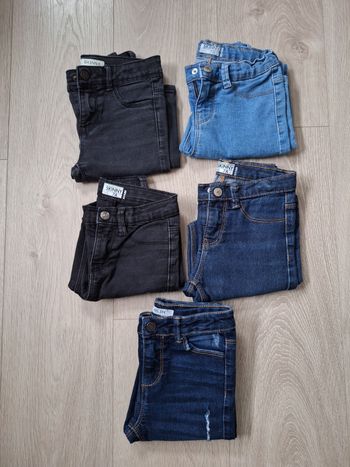 Lot de 5 pantalons jeans slim skinny fille Kiabi 7 ans