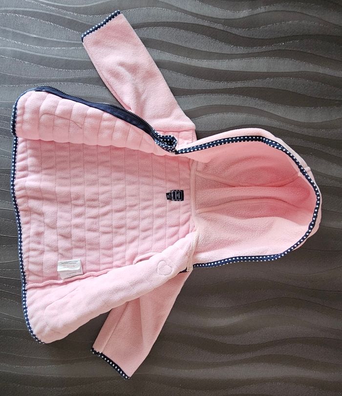 Manteau d'hiver avec capuche 6 mois 67 cm de la marque Terre de marin - photo numéro 2