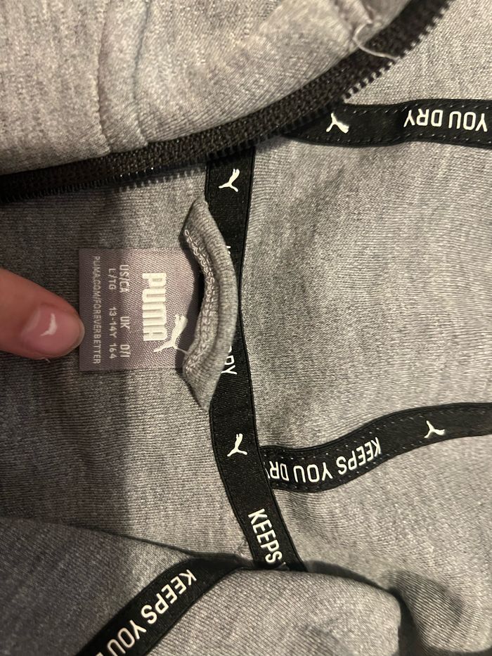 Gilet puma gris et noir - photo numéro 3