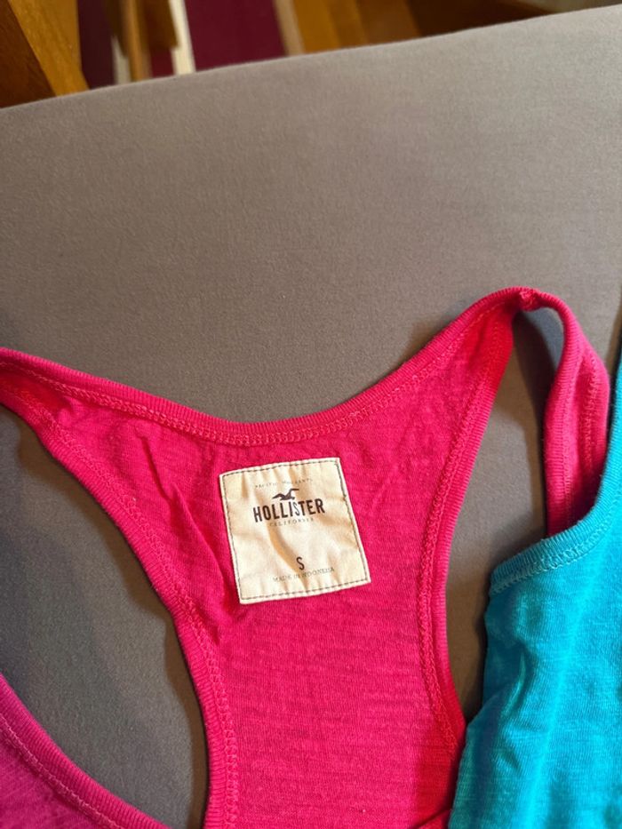 Lots de 2 débardeurs Hollister - photo numéro 4