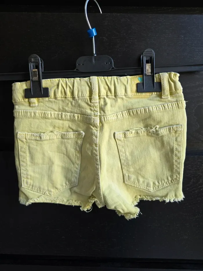 short jaune Zara Girls - photo numéro 2