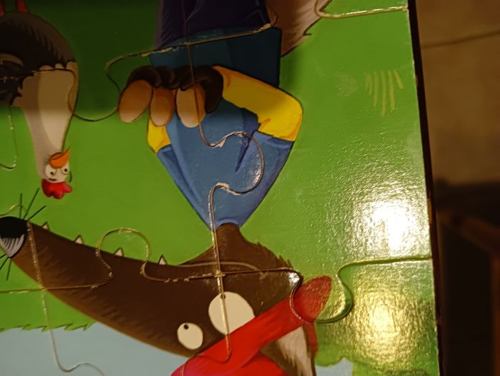 Mes 3 puzzle en bois p'tit loup - photo numéro 8