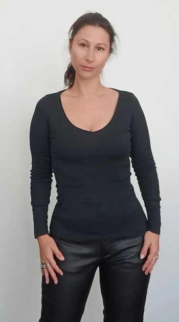 Haut basic manches longues