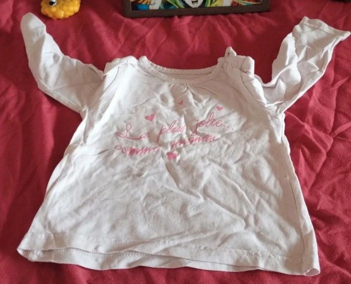 Tee shirt motif comme maman - photo numéro 2