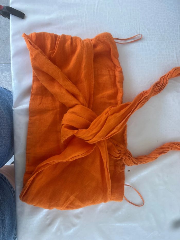 Bustier orange - photo numéro 2