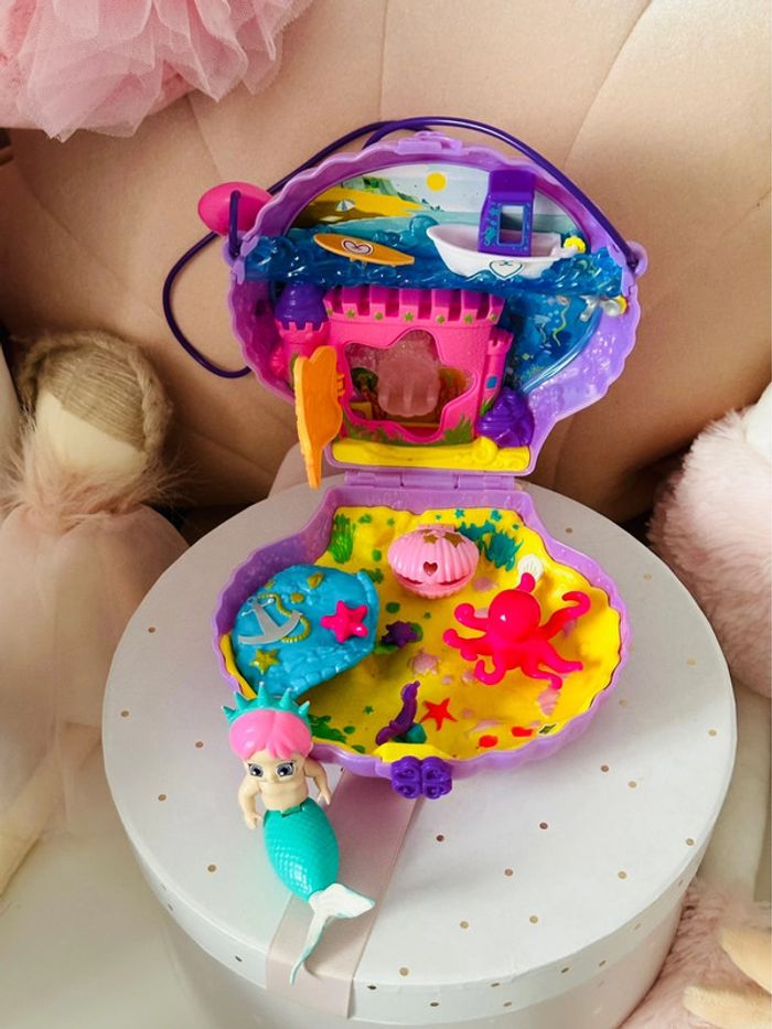 Polly pocket sac à main coquillage mer