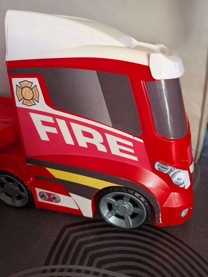 Camion pompier,voiture et hélicoptère - photo numéro 3