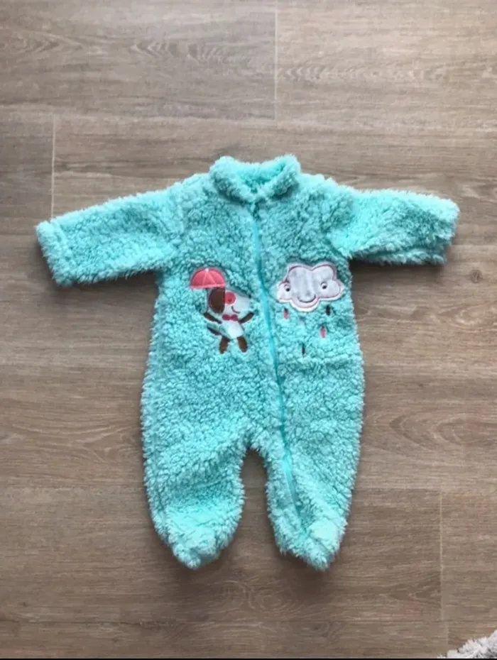 Lot de 2 combinaison neuve in extenso 3 mois neuve - photo numéro 3