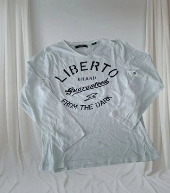 Tee-shirt manche longue col V