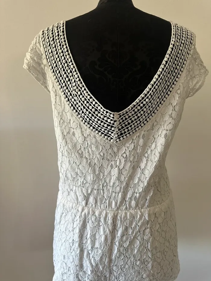 Combi short blanche - photo numéro 5