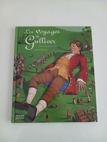 Livre "Les Voyages de Gulliver" - Éditions Milan Jeunesse (Antoine Ronzon)