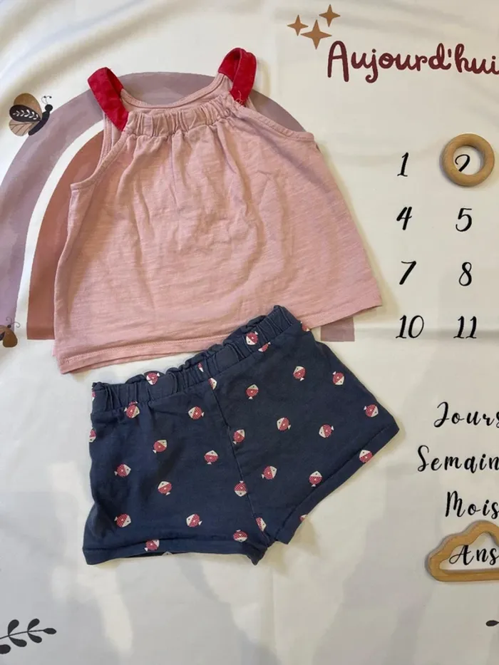 Ensemble bébé fille été Okaïdi - photo numéro 5