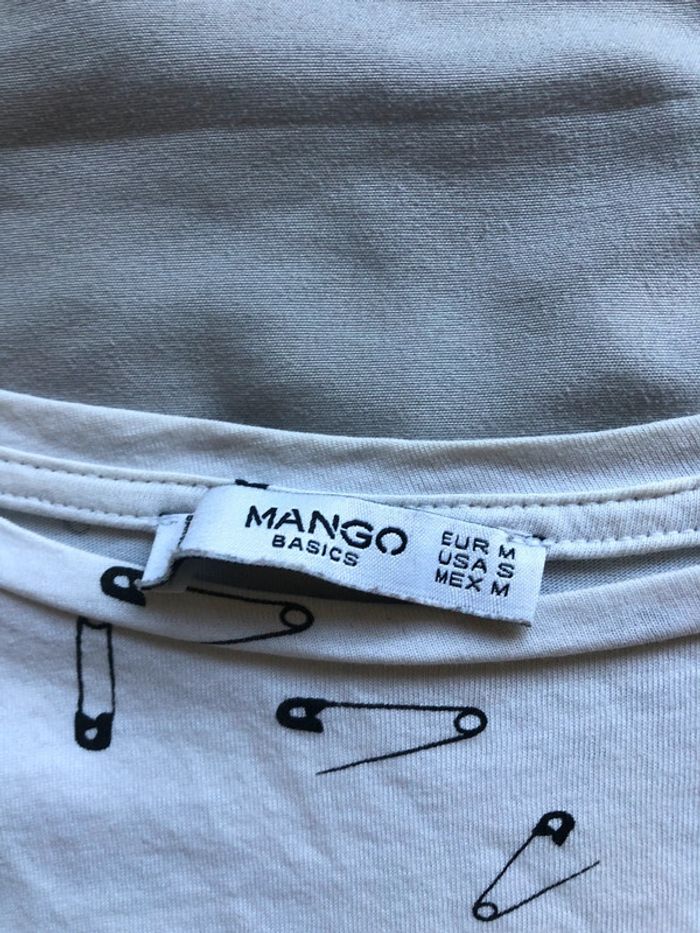Tee shirt motif Mango - photo numéro 5