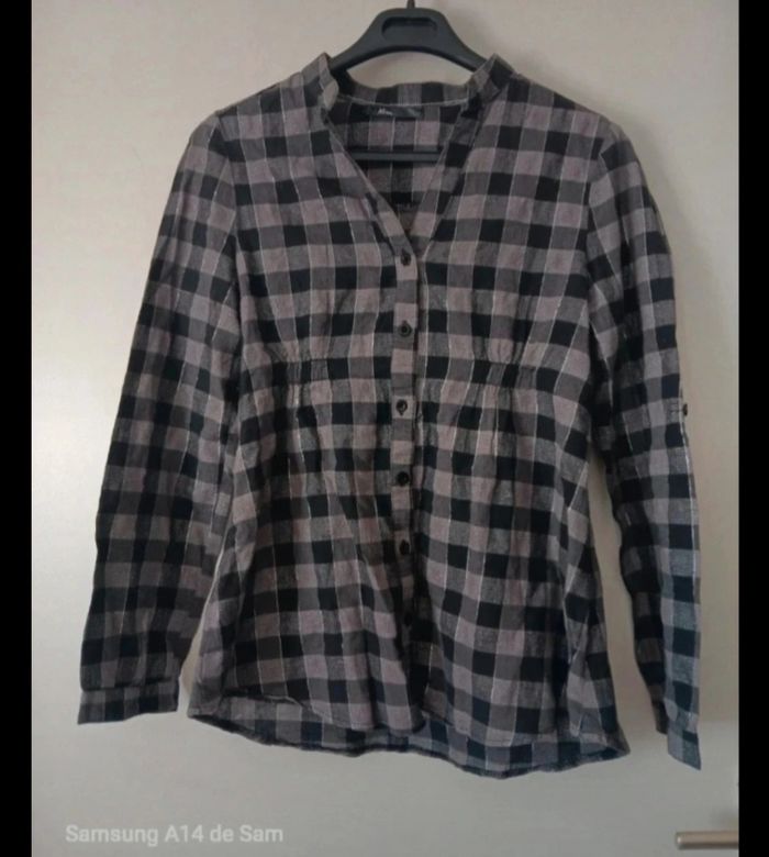 Chemise gris et noir mim taille 38