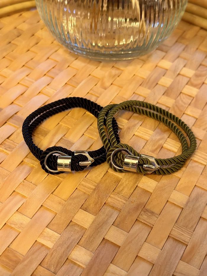 Bracelet navigateur cordon kaki - Rochet - photo numéro 3
