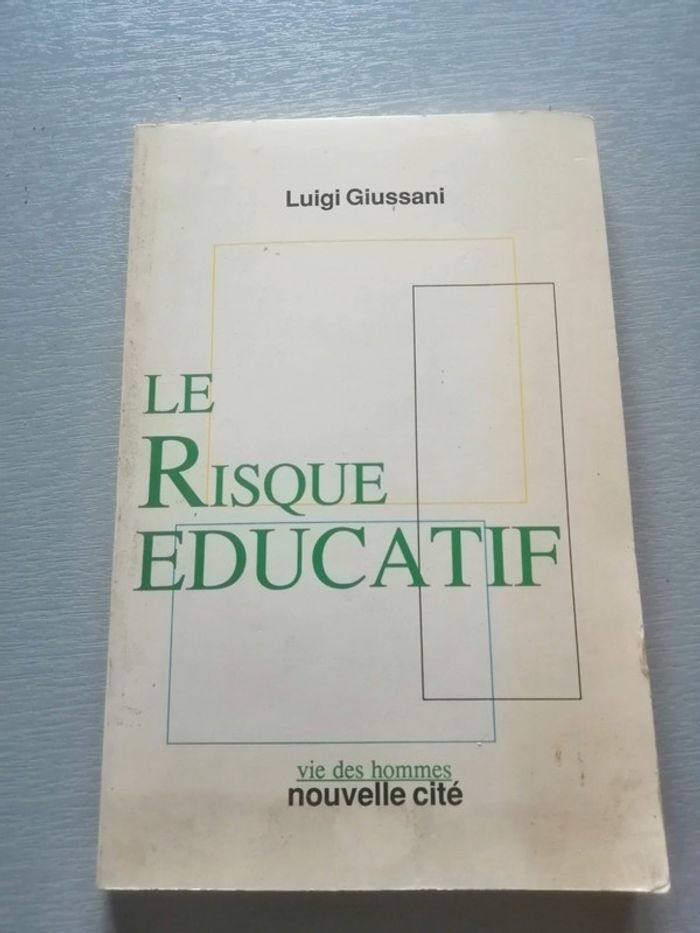 🌸Le risque éducatif (vie des hommes) de Luigi Giussani 🌸