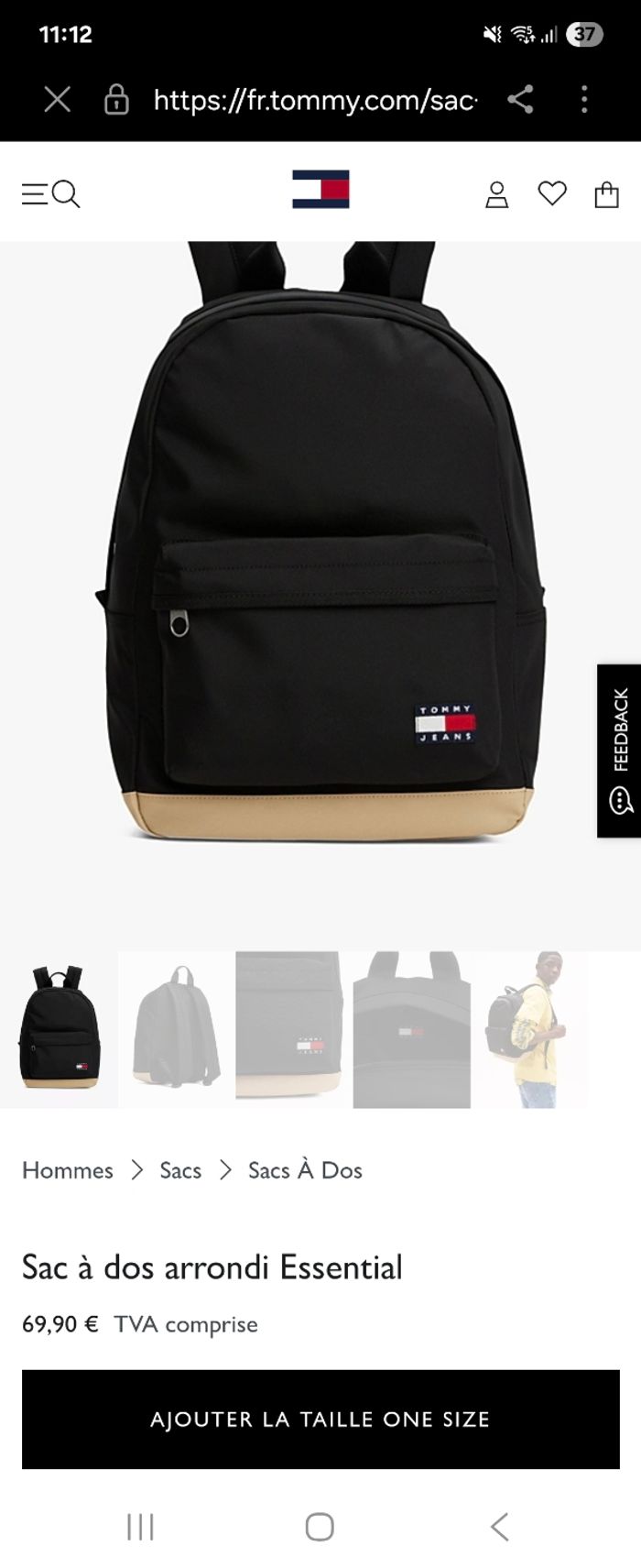 Sac a dos Tommy Hilfiger neuf - photo numéro 4