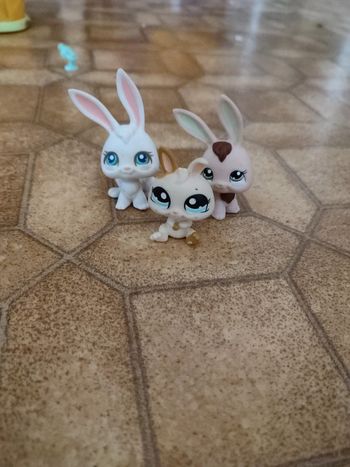 Figurines petshop lapin