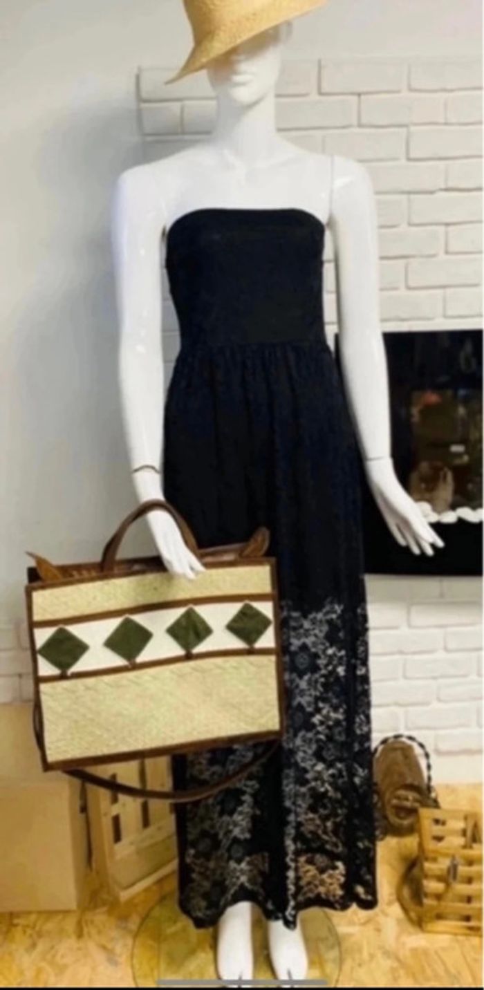 Robe longue le dentelle neuve H&M taille M - photo numéro 3