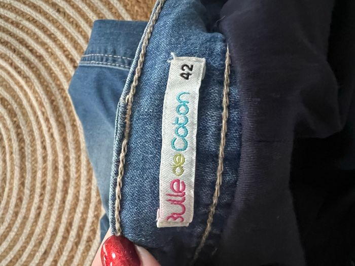 🌸 Jupe en jean de grossesse 🌸 - photo numéro 3