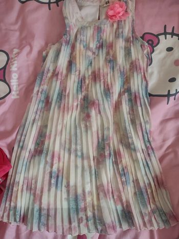 Magnifique robe bohème plissée et fleurie H&M