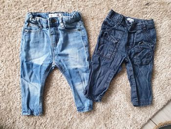 Lot de 2 jeans garçon 12 mois