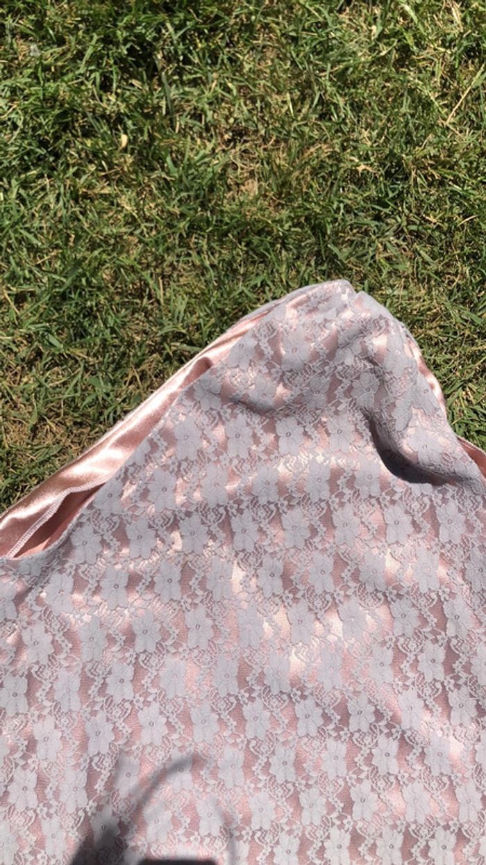 Robe habillée asymétrique en dentelle - photo numéro 6
