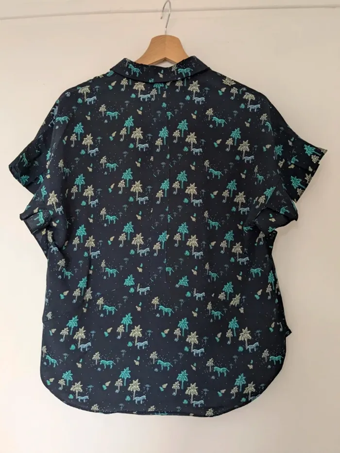 Tee shirt court à motifs Zèbres - photo numéro 2