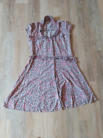 Robe Damart femme 46 grise rose
