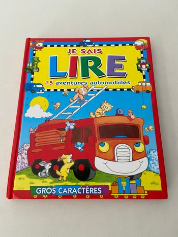 je sais lire les 15 aventures automobiles