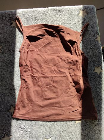 debardeur femme corail 38/40