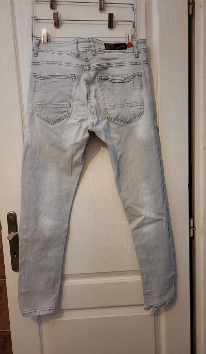 Jean skinny gris clair - photo numéro 2