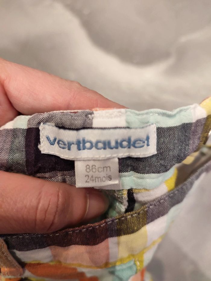 Salopette short fille 24 mois Vertbaudet - photo numéro 6