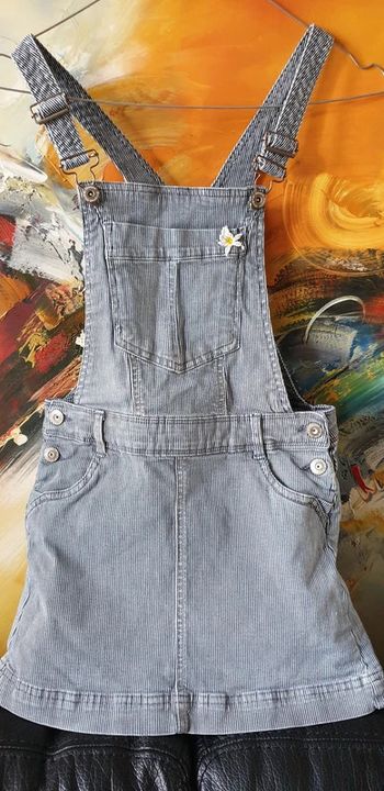 Neuf: Salopette jupe taille 10 ans okaidi