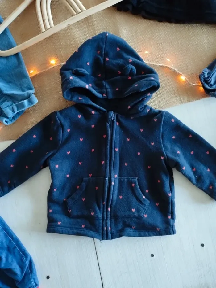 Lot vêtements filles 6 mois hiver - photo numéro 3