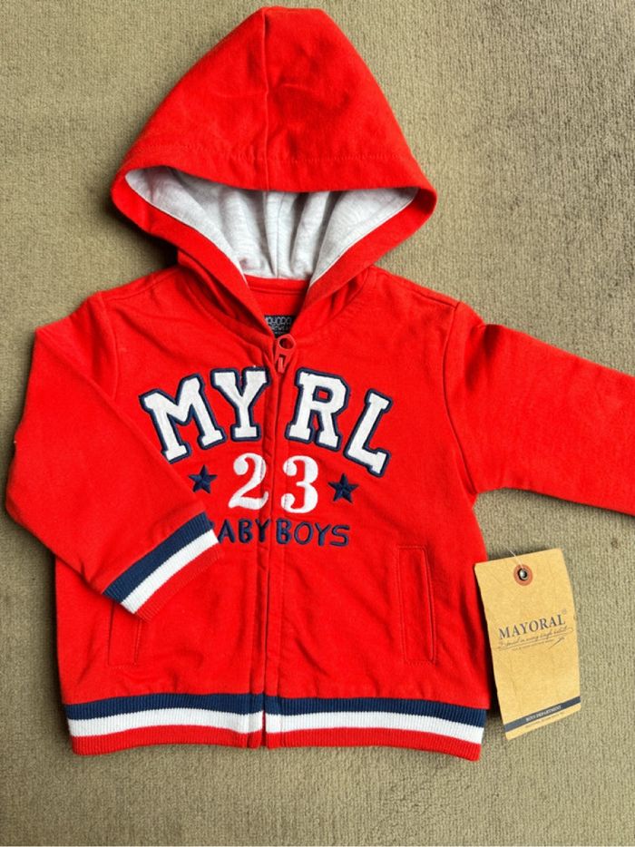 Gilet zippé mayoral