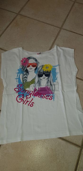 Tee-shirt manches courtes fille