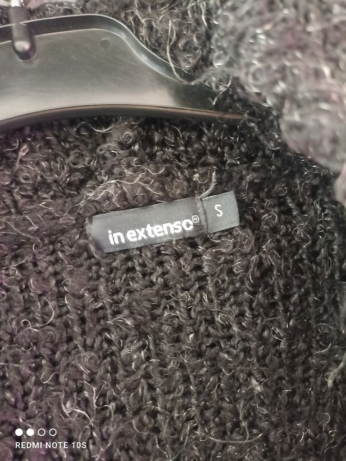 Gilet long à capuche manteau femme taille S/36 In Extenso - photo numéro 2