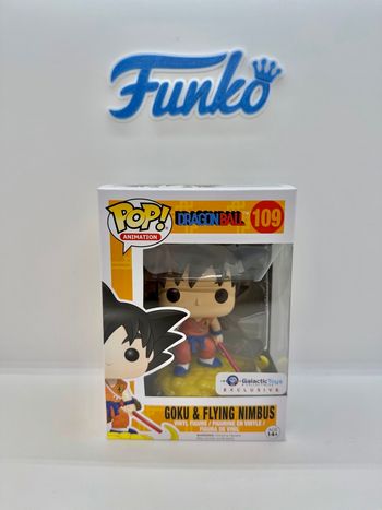 Funko Pop Dragon Ball Goku & Flying Nimbus 109 (Orange) Galactic Toys 🇺🇸