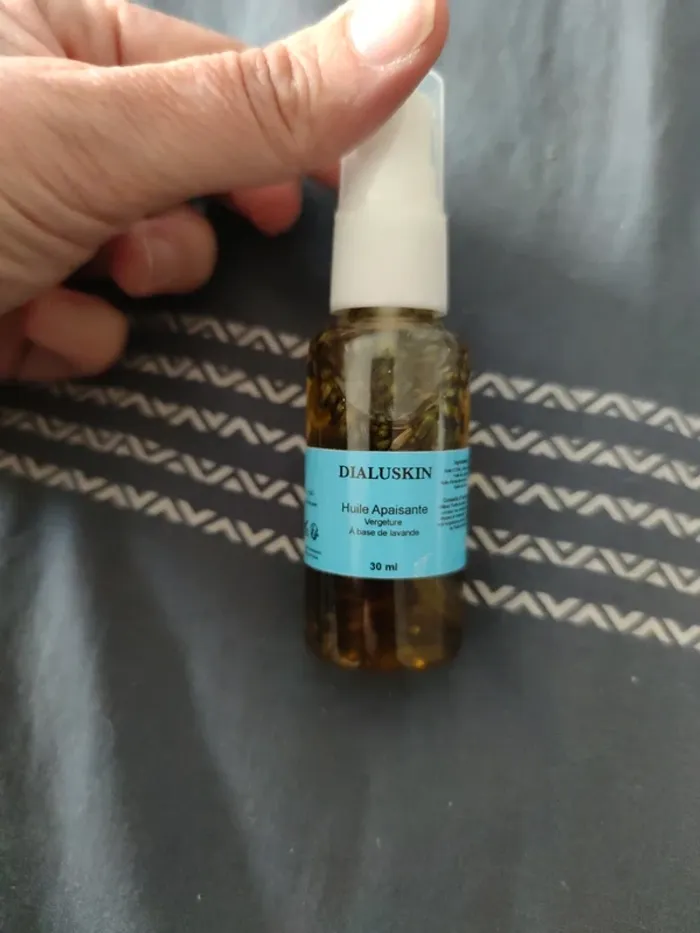 Huile apaisante vergetures dialuskin 30 ml