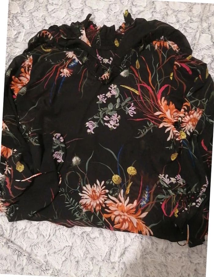 autre haut et t-shirt H&M multicolore taille L - photo numéro 3
