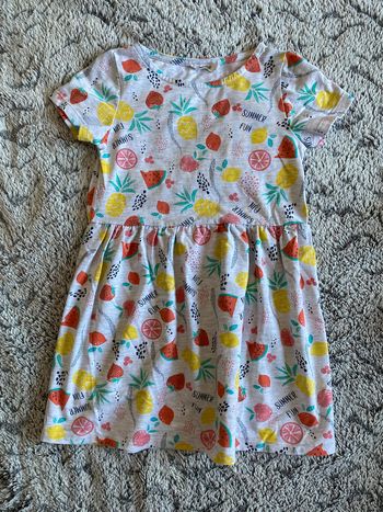 Robe motifs fruits Orchestra - 6 ans