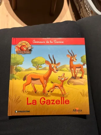 Livre pour enfants altaya la gazelle